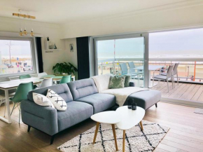 Luxueus appartement met ruim terras, frontaal zeezicht 4 à 5 personen